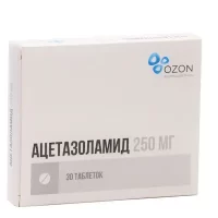 Acetazolamide 250 mg - [30 tablets]