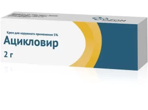 Aciclovir cream 5% - [5 g tube]