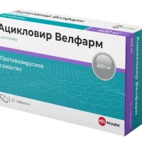 Aciclovir Velfarm 400 mg - [20 tablets]