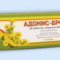 Kalium bromatum, Adonis spring herb (Adonis-Brom) - [25 tablets]
