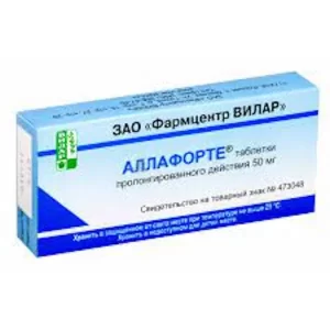 Lappaconitine hydrobromide (Allaforte) 50 mg XR - [10 tablets]