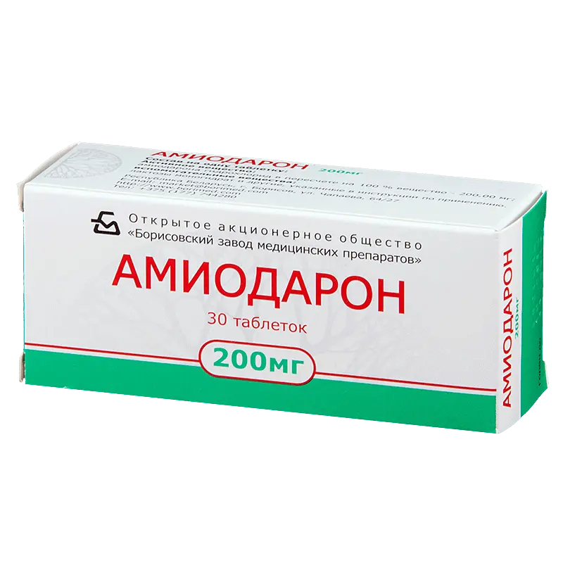 Amiodarone 200 Mg 30 Tablets