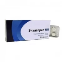 Enalapril NL 12.5 mg + 20 mg [20 tablets]
