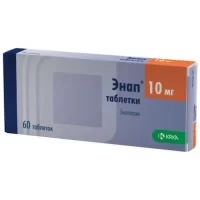 Enap-N 10 mg + 25 mg [60 tablets]