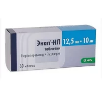 Enap-NL 10 mg + 12.5 mg [60 tablets]