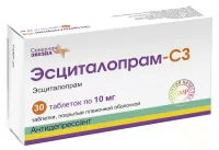 Escitalopram 10 mg [30 tablets]