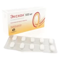 Exhol (Ursodeoxycholic acid ) 500 mg [50 tablets]
