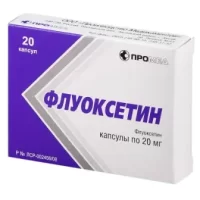 Fluoxetine 20 mg - [20 capsules]