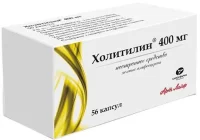 Choline alfoscerate (Cholitilin) 400 mg - [56 capsules]