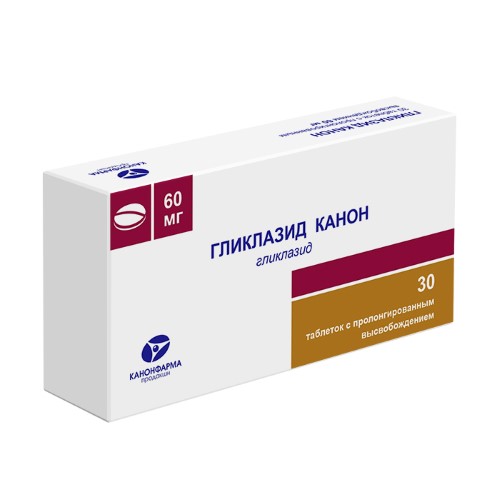 Gliclazide Canon XR 60 mg - [30 tablets]
