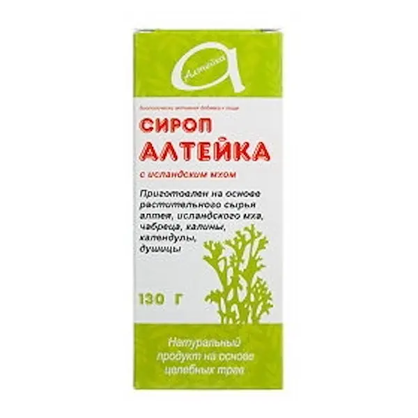 Althaeae radix, icelandic moss (Althaeae with Icelandic moss) cough syrup - [130 ml vial]