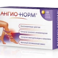 Hawthorn, licorice, horse chestnut (AngioNorm) 100 mg - [70 tablets]