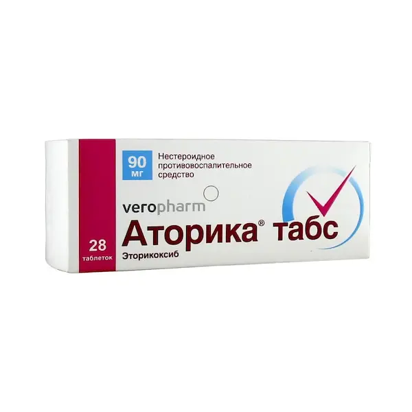 Etoricoxib (Atorika tabs) 90 mg - [28 tablets]