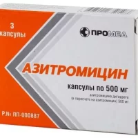 Azithromycin 500 mg - [3 capsules]