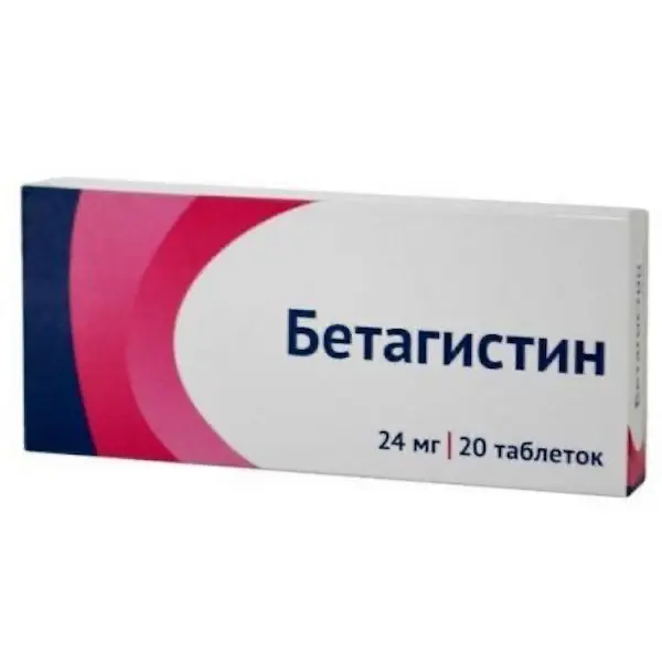 Betahistine 24 mg - [60 tablets]