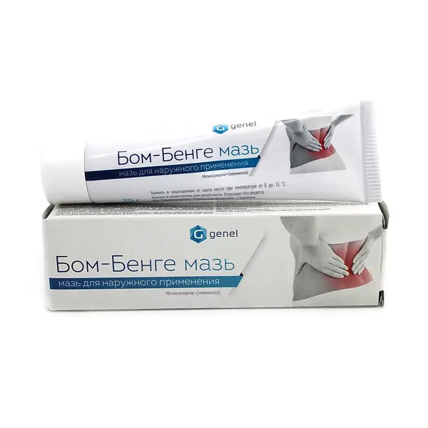 Methyl salicylate, racementhol (Bom-Benge) ointment - [25 g tube]