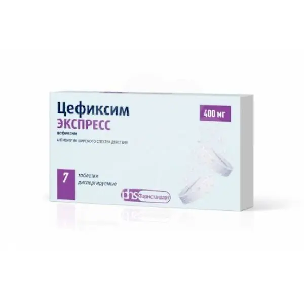 Cefixime Express dispersible 400 mg - [7 tablets]
