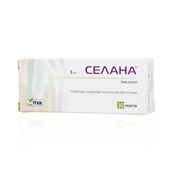 Anastrozole (Selana) 1 mg - [30 tablets]
