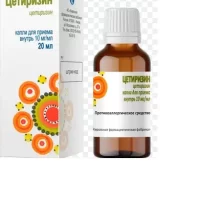 Cetirizine drops 10 mg/ml - [20 ml vial]