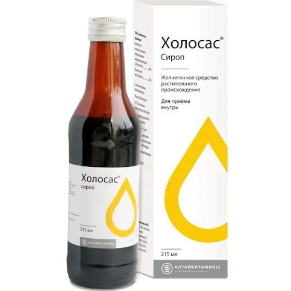 Rose hip extract (Cholosas) syrup - [215 g vial]