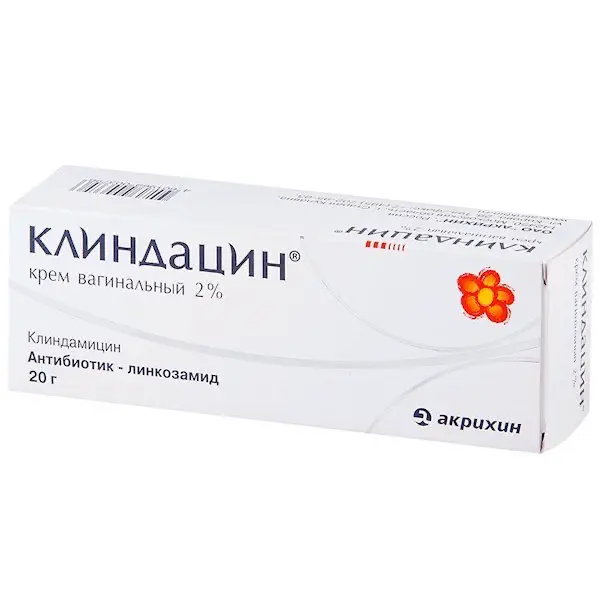 Clindamycin (Clindacin) vaginal cream 2% - [20 g tube]