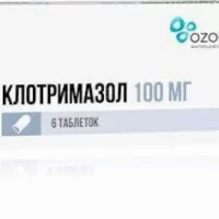 Clotrimazole-Akrikhin vaginal 100 mg - [6 tablets]
