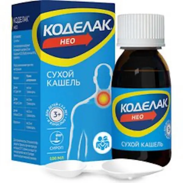 Butamirate (Codelac Broncho NEO) syrup 1.5 mg/ml - [100 ml vial]