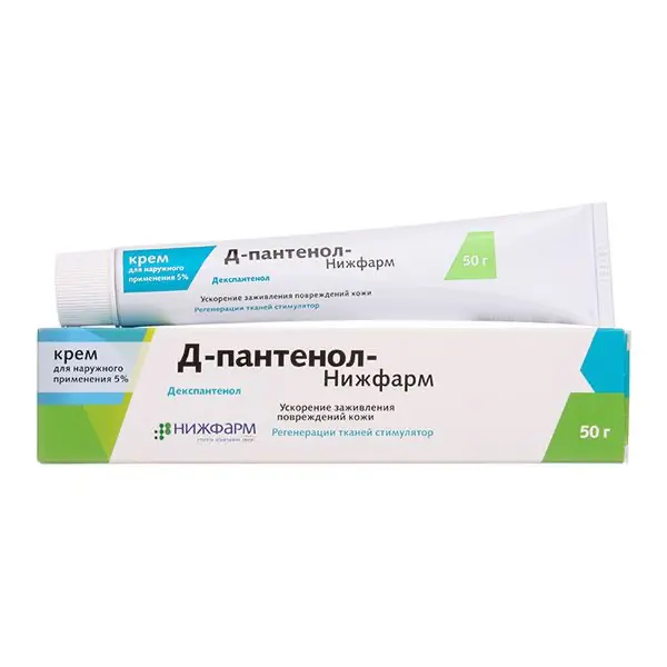 Dexpanthenol (D-Panthenol-Nizhpharm) cream 5% - [50 g vial]