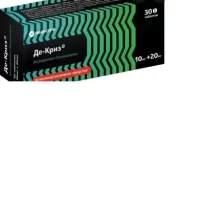 Lisinopril, amlodipine (De-Kriz) 10 mg + 20 mg - [30 tablets]