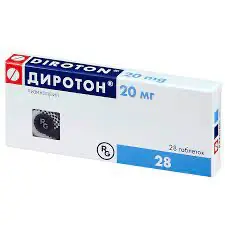 Lisinopril (Diroton) 20 mg - [28 tablets]