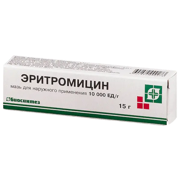 Erythromycin ointment 10000 IU [15 g tube]