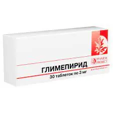 Glimepiride 3 mg - [30 tablets]