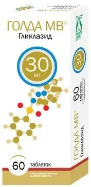 Gliclazide (Golda MB) XR 30 mg - [60 tablets]