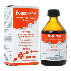 Povidone-iodine (Iodopyron) solution 1% - [100 ml vial]