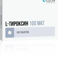 Levothyroxine sodium (L-Thyroxin) 100 mcg - [100 tablets]