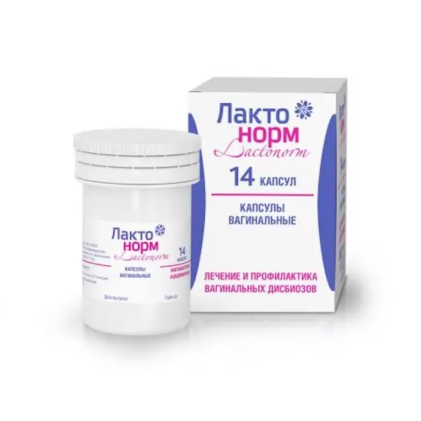 Lactobacillus (Lactonorm) vaginal - [14 capsules]