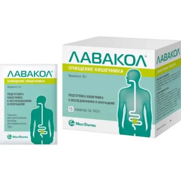 Macrogol (Lavacole) powder 14 g - [15 sachets]