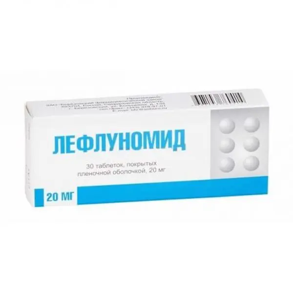 Leflunomide 20 mg - [30 tablets]