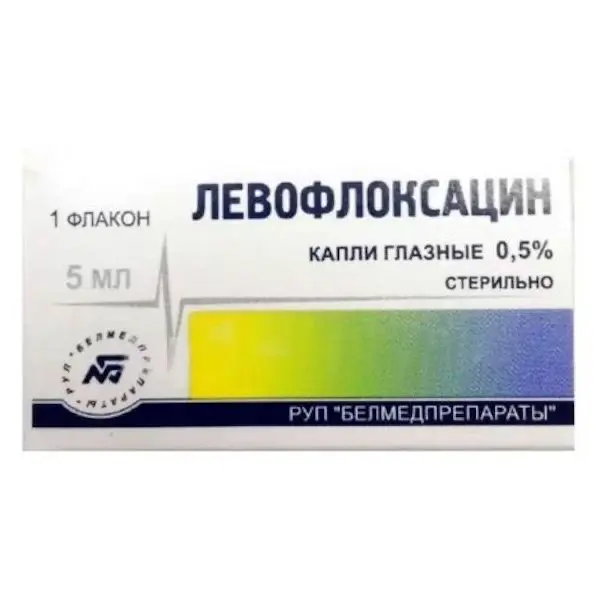 Levofloxacin eye drops 0.5% - [5 ml vial]