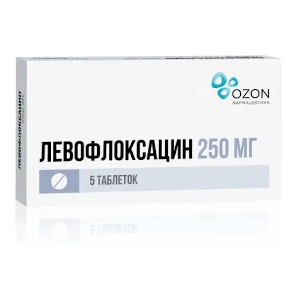 Levofloxacin 250 mg - [5 tablets]