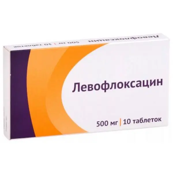 Levofloxacin 250 mg - [10 tablets]