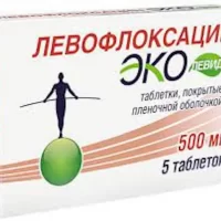Levofloxacin Ecolevid 500 mg - [5 tablets]