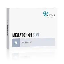 Melatonin 3 mg - [30 tablets]