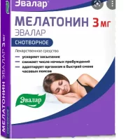 Melatonin Evalar 3 mg - [40 tablets]