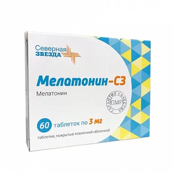Melatonin 3 mg - [60 tablets]