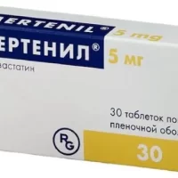 Rosuvastatin (Mertenil) 5 mg - [30 tablets]