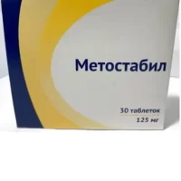 Ethylmethylhydroxypyridine succinate (Metostabil) 125 mg - [30 tablets]