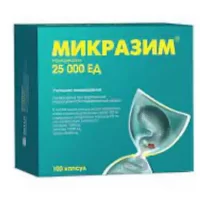 Pancreatin (Mikrazym) 25000 IU - [100 capsules]