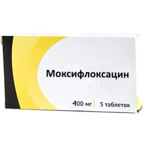 Moxifloxacin 400 mg - [5 tablets]