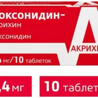 Moxonidine-Akrihin 0.4 mg - [10 tablets]